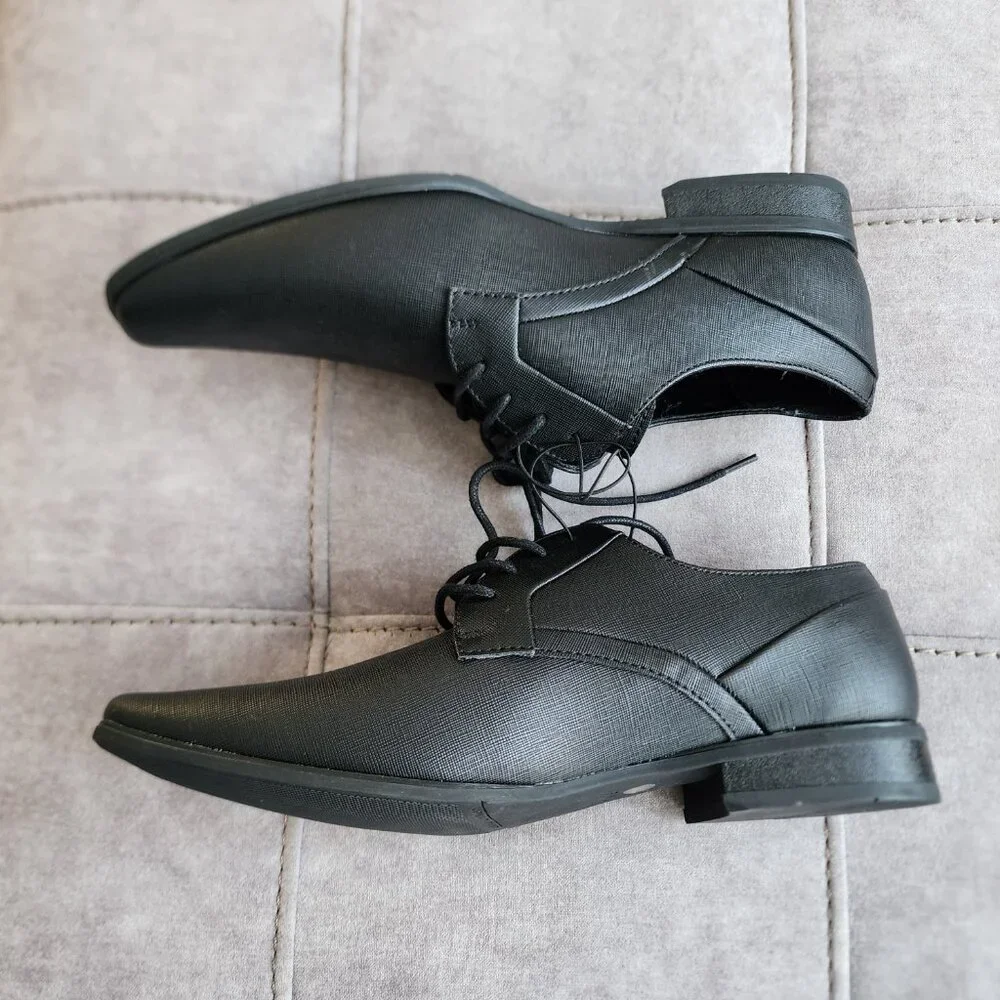 NEW Calvin Klein Men's Benton Leather Oxfords Size 9.5